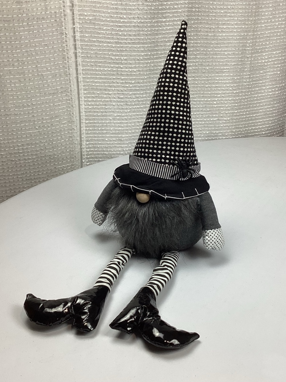 Halloween Gnome with Witch Hat Shelf Sitter Fabric